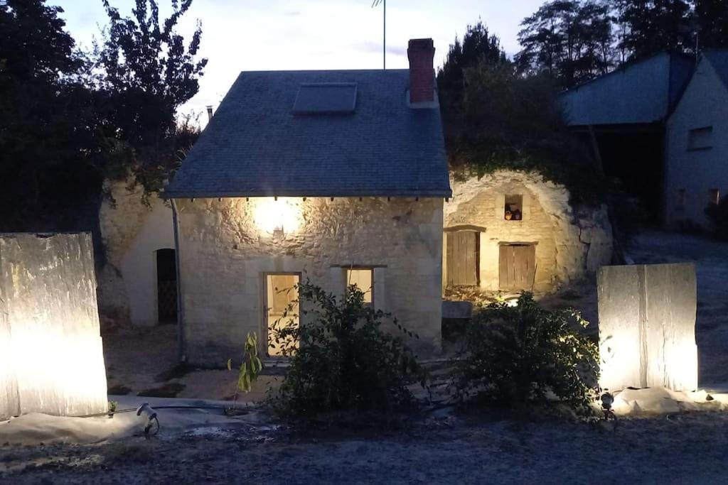 Maison 2-3 Pers Semi-Troglodyte Angers-Saumur Louresse-Rochemenier Eksteriør billede