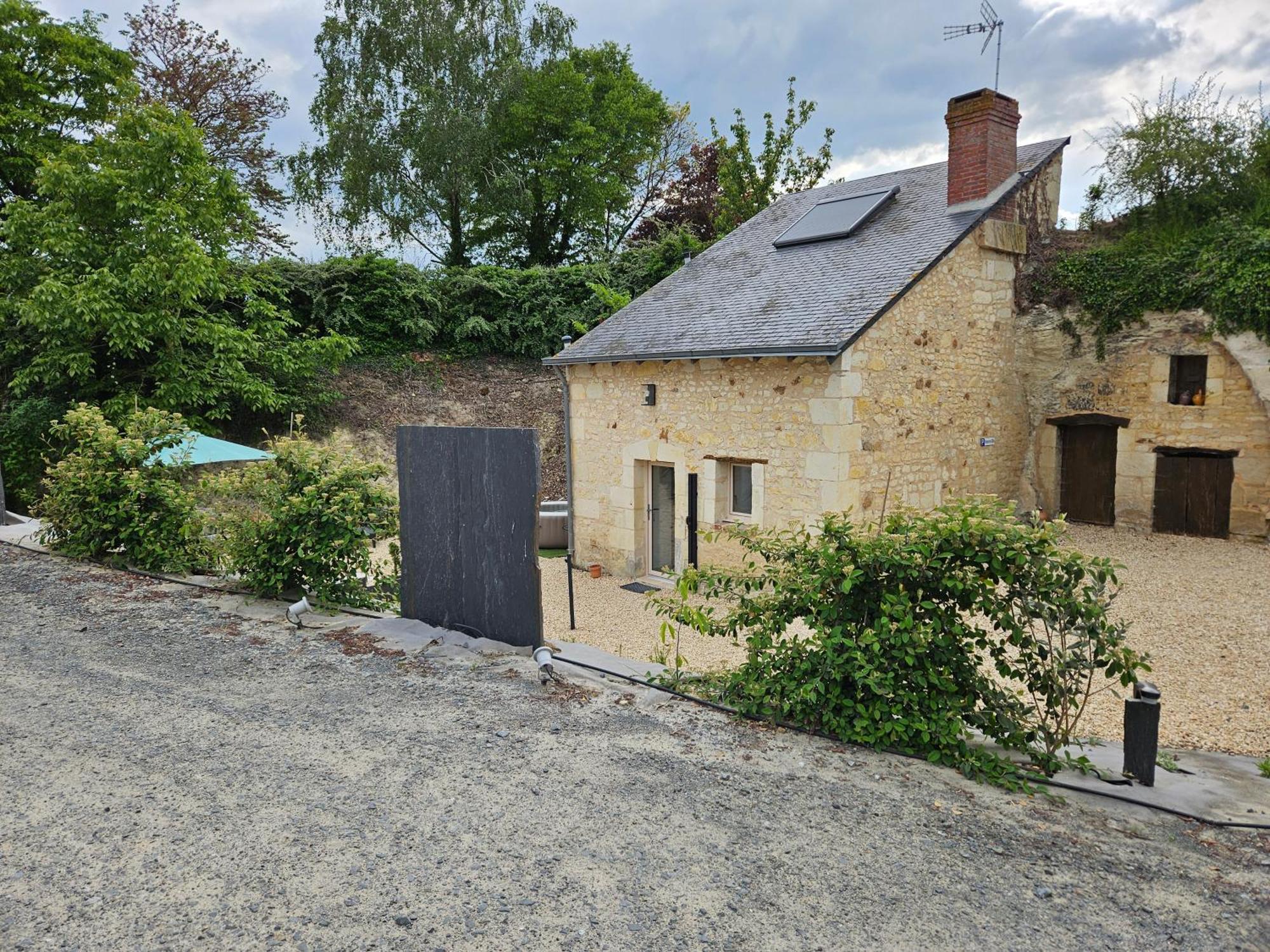Maison 2-3 Pers Semi-Troglodyte Angers-Saumur Louresse-Rochemenier Eksteriør billede