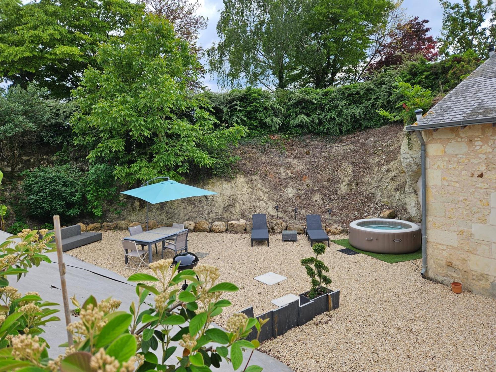 Maison 2-3 Pers Semi-Troglodyte Angers-Saumur Louresse-Rochemenier Eksteriør billede